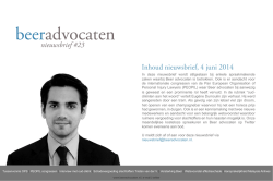 Interview met oud-cli&euml;nt