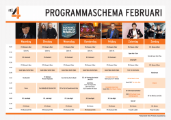 Februari 2015 - Adverteren bij RTL Nederland