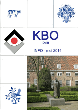 info nr. 5 mei 2014 - kbo