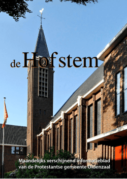 Hofstem december 2014