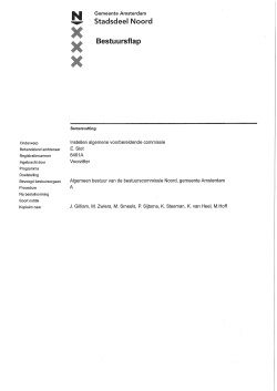 Instellen voorbereidende commissie (PDF, 104 kB)