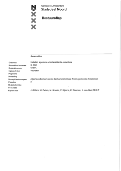 Instellen voorbereidende commissie (PDF, 104 kB)