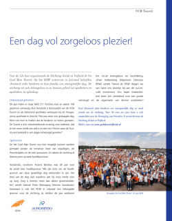 Een dag vol zorgeloos plezier!
