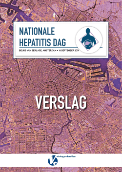 NATIONALE HEPATITIS DAG