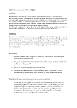 92.Onderzoeksvragen geluidsmeetnet Leeuwarden en Volkel