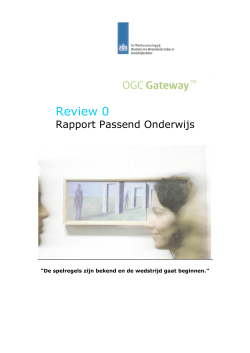 Gateway Review passend onderwijs