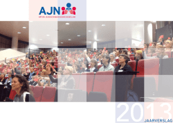Jaarverslag_AJN_2013_DEF - Artsen Jeugdgezondheidszorg