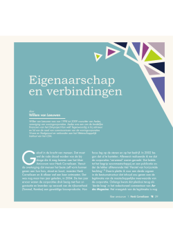 Eigenaarschap en verbindingen
