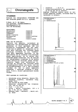Chromatografie