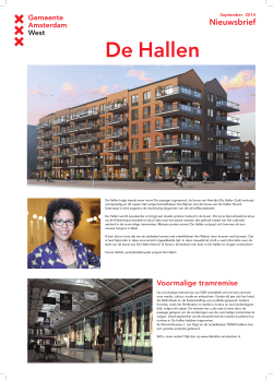 Nieuwsbrief De Hallen september 2014 (PDF, 9.9