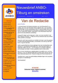 Jaargang 1 nummer 2 - mei 2014