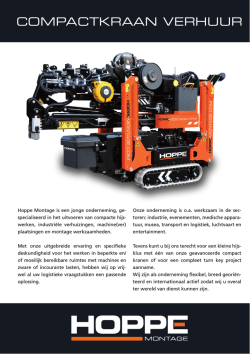 brochure - Hoppe Montage