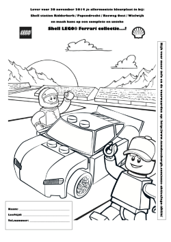 Shell LEGO® Ferrari collectie….!