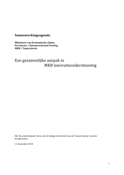 "Mkb Samenwerkingsagenda Rijk - regio" PDF