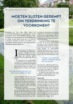 het plaatsen van extra hekken op de gevaarlijkste plekken bij