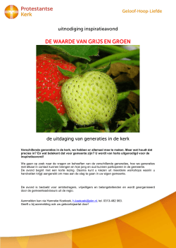 Flyer - PKN Oosterbeek