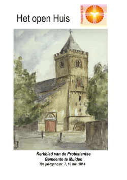 Het open Huis - Grote Kerk Muiden
