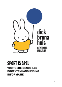 Sport is Spel - Centraal Museum Utrecht