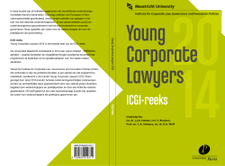Young Corporate Lawyers 2014, ICGI-reeks