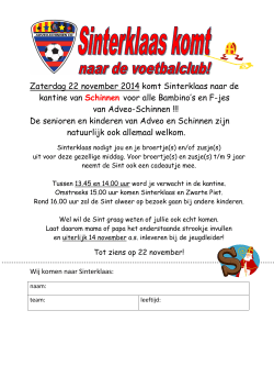 Sinterklaas 2014 pdf