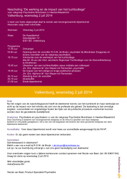 Valkenburg, woensdag 2 juli 2014 - De Universitaire Opleiding