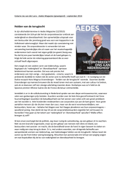 Helden van de terugtocht