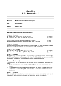 Uitwerkingen examen PC 2 vak AC2 3A leergang 8 2014-1