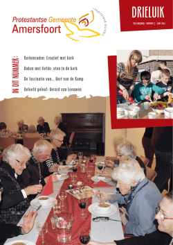 Drieluik van juni 2014 - Kerkplein Amersfoort