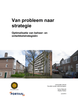 Van probleem naar strategie - Utrecht University Repository
