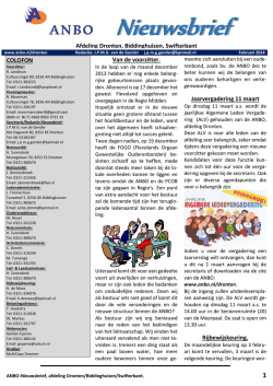 Nieuwsbrief februari 2014