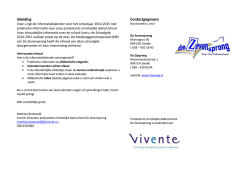 Informatiekalender