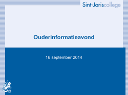 Presentatie vwo 2