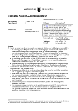 Voorstel (pdf, 70 kB) - Waterschap Rijn en IJssel