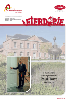 April 2014 - Gemeente Kruishoutem