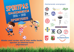 Sportgids - Sportservice Ede in Wageningen