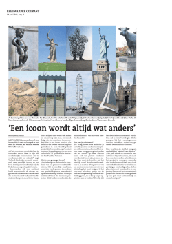 Een icoon wordt altijd wat anders
