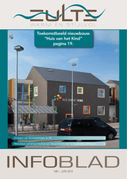 Infoblad mei-juni 2014