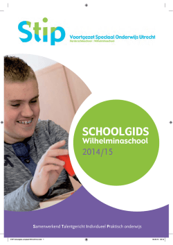 SCHOOLGIDS - Stip VSO