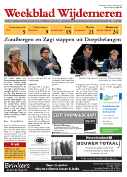 Weekblad Wijdemeren nummer 71 van 05-11-2014
