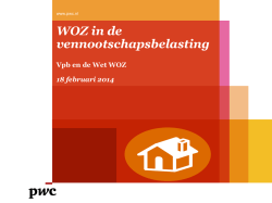 Introducie in de vennootschapsbelasting