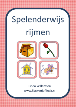 Linda Willemsen www.klasvanjuflinda.nl