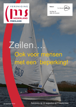2e kwartaal 2014 - MS Vereniging Nederland