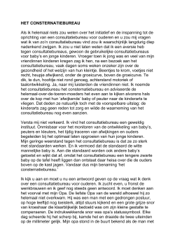 het consternatiebureau - Ouderen Advies Raad Amsterdam Centrum