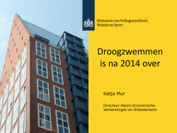 Droogzwemmen is na 2014 over