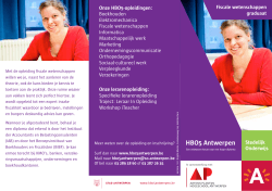 HBO5 Antwerpen - Stedelijk Onderwijs