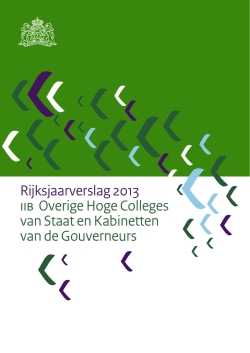 IIB Overige Hoge Colleges van Staat en