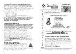 infoblad december 2014 - Seniorenvereniging Heythuysen