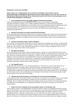 Hoofdpunten reactie NDR