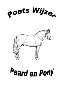 Poets Wijzer Paard en Pony