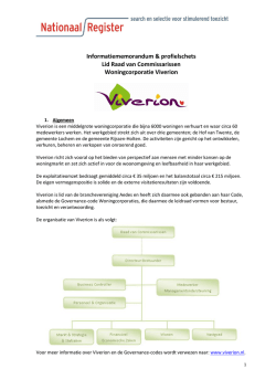 Profiel downloaden - Nationaal Register